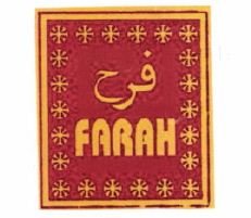 Trademark FARAH + Huruf Arab