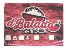 Trademark D'BALADO RICE BOWL