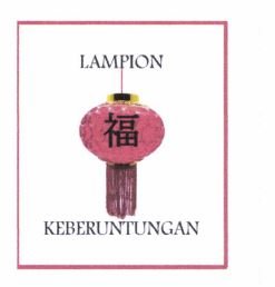 Trademark LAMPION KEBERUNTUNGAN + LUKISAN