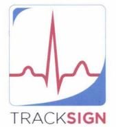 Trademark TRACKSIGN + Logo