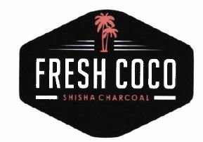 Trademark Fresh Coco - Shisha Charcoal + Logo