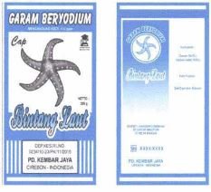 Trademark Bintang Laut + Lukisan