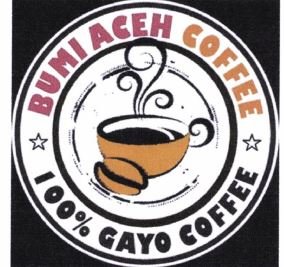 Trademark Bumi Aceh Coffee"100% Gayo Coffee + logo