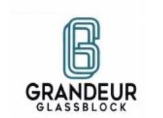 Trademark GRANDEUR GLASSBLOCK + Logo