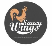 Trademark Saucy Wings Saosnya Mantep Resanye Nancep + LOGO