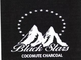 Trademark BLACKSTARS COCONUTE CHARCOAL + LUKISAN