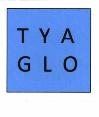 Trademark TYA GLO + logo