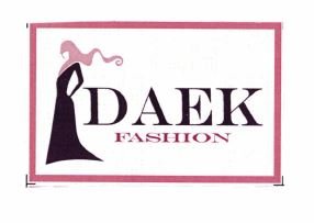 Trademark DAEK FASHION + lukisan / logo