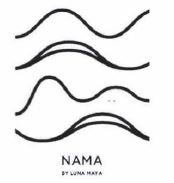 Trademark NAMA BY LUNA MAYA + Logo