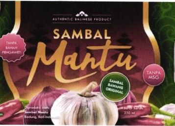 Trademark logo SAMBAL MANTU