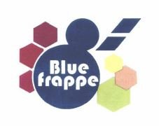 Trademark Blue Frappe + Logo