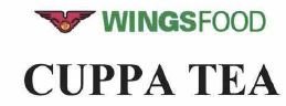 Trademark WINGSFOOD CUPPA TEA dan Logo