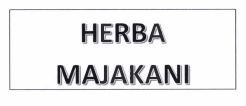 Trademark HERBA MAJAKANI