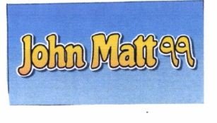 Trademark JOHN MATT99