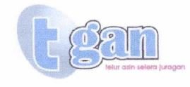 Trademark TGAN (TELUR ASIN SELERA JURAGAN)