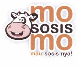 Trademark momo sosis mau sosis nya! + Lukisan Kepala Sapi