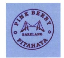 Trademark LOGO + PINK BERRY PITAHAYA BARELANG