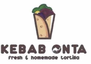 Trademark KEBAB ONTA Fresh & Homemade Tortilla + LUKISAN