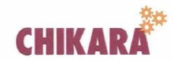 Trademark CHIKARA + LOGO