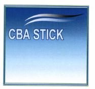 Trademark CBA STICK