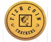 Trademark FISH COIN CRACKERS + LUKISAI