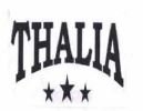 Trademark THALIA + LOGO