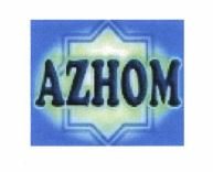 Trademark AZHOM + Logo