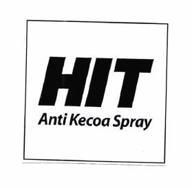 Trademark HIT ANTI KECOA SPRAY