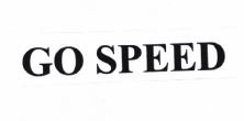 Trademark GO SPEED