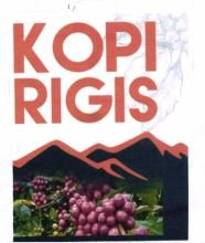 Trademark KOPI RIGIS + LOGO