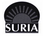 Trademark SURIA + LOGO