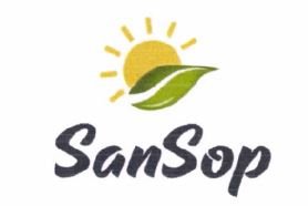 Trademark SanSop dan lukisan/logo