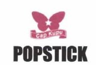 Trademark POPSTICK + LUKISAN KUPU-KUPU