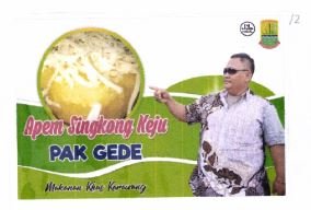 Trademark PAK GEDE + Lukisan/Logo