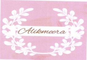 Trademark ALIKMEERA + Lukisan/Logo