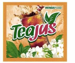 Trademark WINGSFOOD TEAJUS dan Lukisan