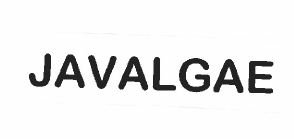 Trademark JAVALGAE