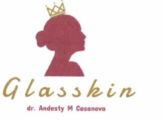 Trademark Glasskin dr. Andesty M Casanova + lukisan