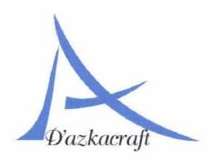 Trademark D' AZKAKRACRAFT + logo A