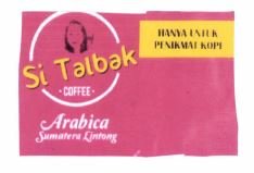 Trademark Si Talbak Coffee + logo