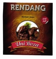 Trademark RENDANG UNIROZA + logo