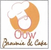 Trademark OUW BROWNIE & CAKE + logo