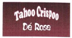 Trademark Tahoo Crispoo De Rose