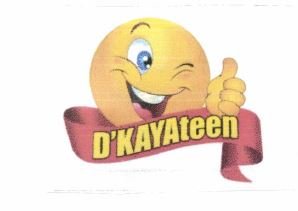 Trademark D'KAYAteen + logo