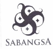 Trademark SABANGSA + LOGO