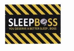 Trademark SLEEPBOSS YOU DESERVE A BETTER SLEEP, BOSS + LOGO