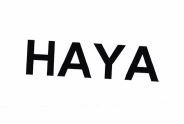 Trademark HAYA