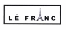 Trademark LE FRANC + logo