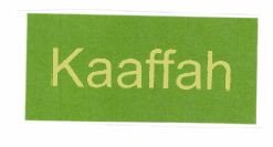 Trademark Kaaffah