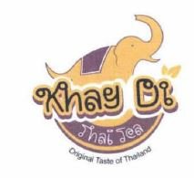 Trademark Khay Di Thai Tea + Logo